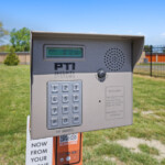 keypad access to front gate at Georgetown Self Storage in Georgetown, DE